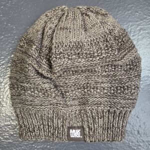 Muk Luks Taupe Knit Hat